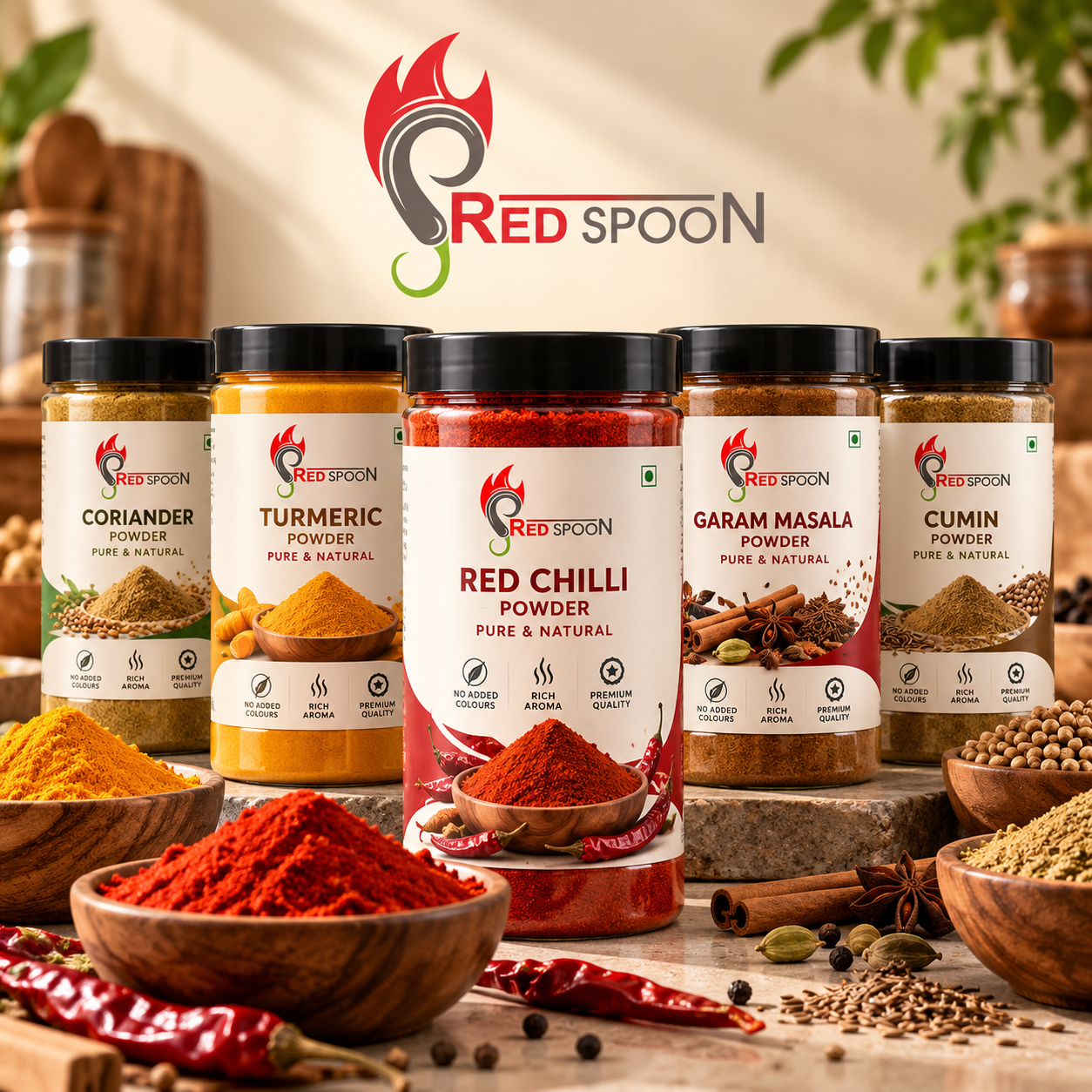 Red Spoon Spice Collection