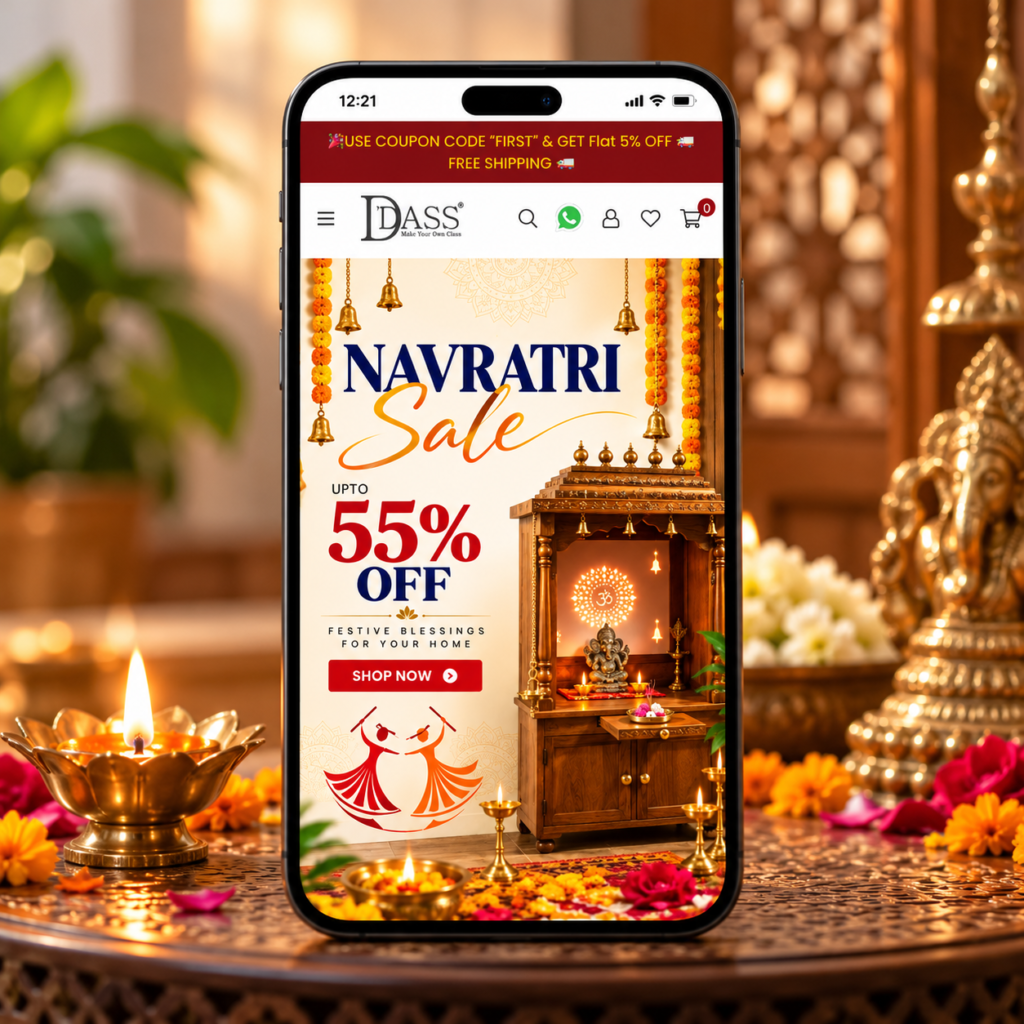 Festive Navratri Sale Smartphone Display