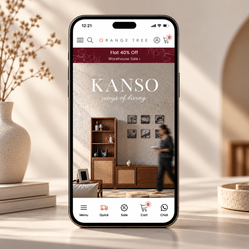 Orange Tree Kanso Mobile Showcase