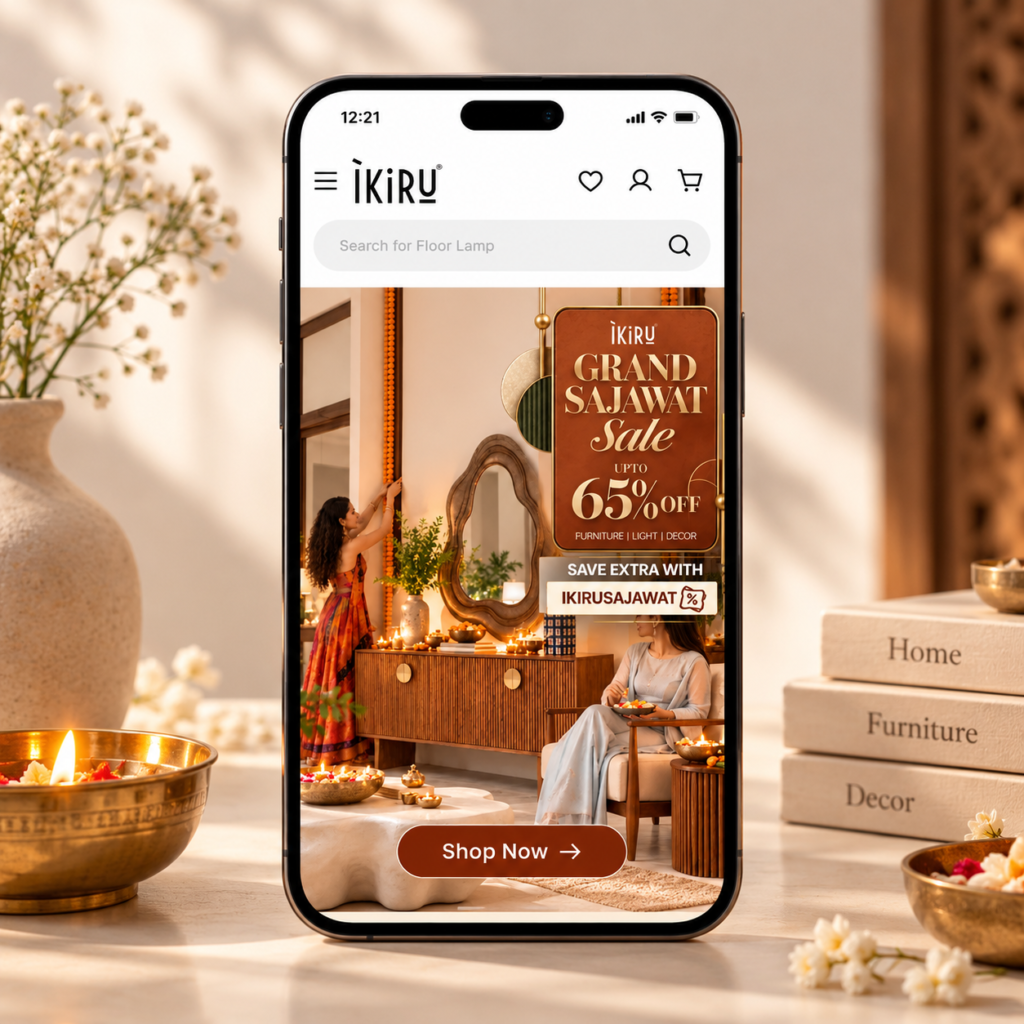 Warm iKiRU Home Decor Sale Mockup